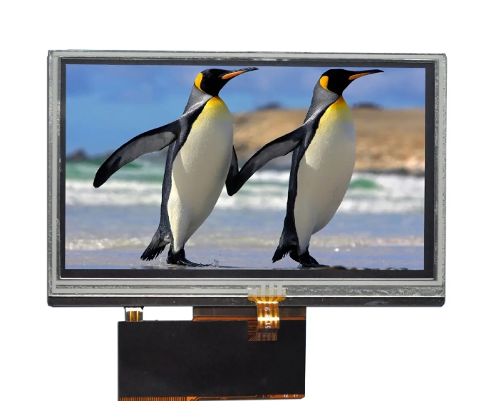 Pantalla t&aacute;ctil resistiva 4.3