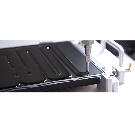 Uni&oacute;n adhesiva l&iacute;quida &oacute;pticamente transparente